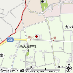 徳島県徳島市国府町芝原西沢120周辺の地図