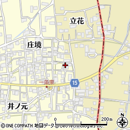 徳島県阿波市吉野町西条庄境88周辺の地図