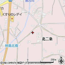 徳島県阿波市吉野町柿原北二条158-1周辺の地図