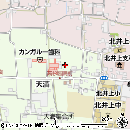 徳島県徳島市国府町芝原天満25-8周辺の地図