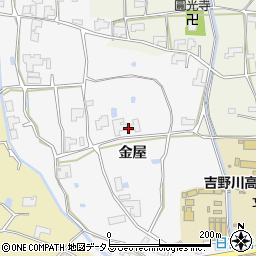 徳島県阿波市土成町水田金屋80周辺の地図