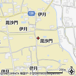 徳島県阿波市土成町秋月毘沙門108周辺の地図