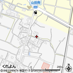 香川県観音寺市大野原町花稲1579-1周辺の地図