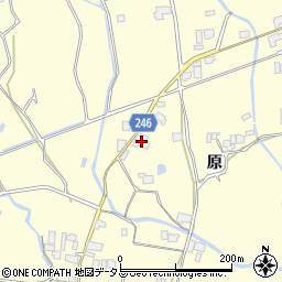 徳島県阿波市市場町大俣原57周辺の地図