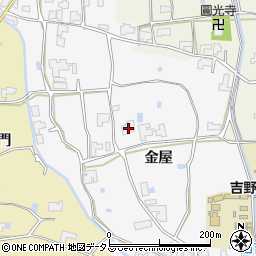 徳島県阿波市土成町水田金屋98周辺の地図