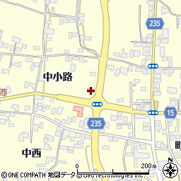 徳島県阿波市吉野町西条中小路18周辺の地図