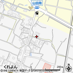 香川県観音寺市大野原町花稲1579周辺の地図