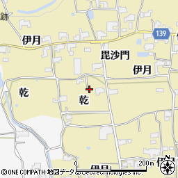 徳島県阿波市土成町秋月乾23周辺の地図