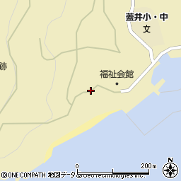 山口県下関市蓋井島54周辺の地図