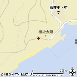 山口県下関市蓋井島55周辺の地図