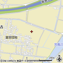 徳島県徳島市川内町富吉周辺の地図