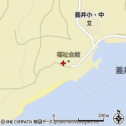 山口県下関市蓋井島84周辺の地図