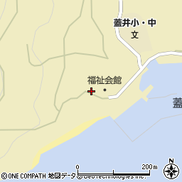 山口県下関市蓋井島85周辺の地図