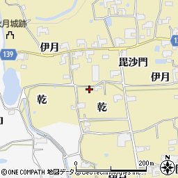 徳島県阿波市土成町秋月乾33周辺の地図