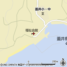 山口県下関市蓋井島82周辺の地図