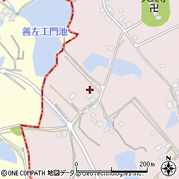 香川県三豊市山本町辻4167周辺の地図