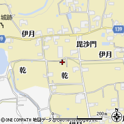 徳島県阿波市土成町秋月乾30周辺の地図