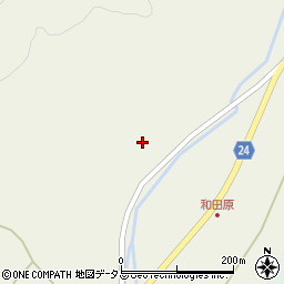 山口県防府市上右田和田峪周辺の地図