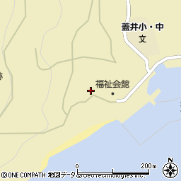 山口県下関市蓋井島53周辺の地図