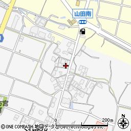 香川県観音寺市大野原町花稲14周辺の地図