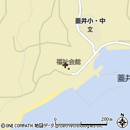 山口県下関市蓋井島90周辺の地図