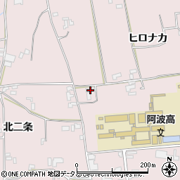 徳島県阿波市吉野町柿原ヒロナカ169周辺の地図