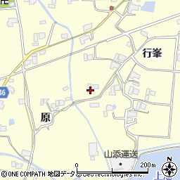 徳島県阿波市市場町大俣行峯1周辺の地図