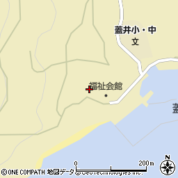 山口県下関市蓋井島51周辺の地図