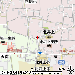 徳島県徳島市国府町西黒田西傍示1周辺の地図
