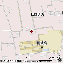 徳島県阿波市吉野町柿原ヒロナカ166周辺の地図