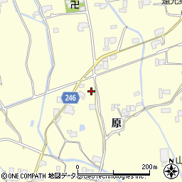 徳島県阿波市市場町大俣周辺の地図