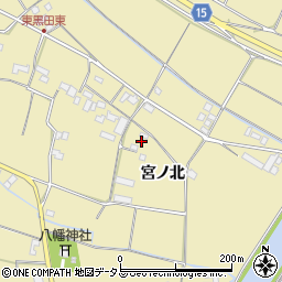 徳島県徳島市国府町東黒田宮ノ北66周辺の地図