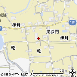徳島県阿波市土成町秋月乾39周辺の地図