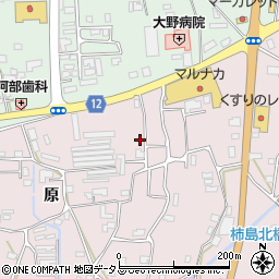 徳島県阿波市吉野町柿原原150周辺の地図
