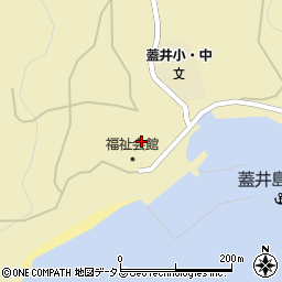 山口県下関市蓋井島96周辺の地図