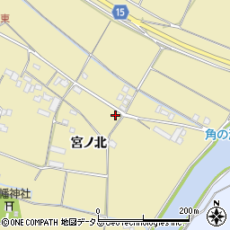 徳島県徳島市国府町東黒田宮ノ北79-1周辺の地図