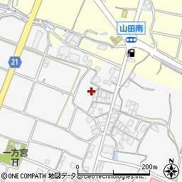 香川県観音寺市大野原町花稲11周辺の地図