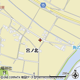 徳島県徳島市国府町東黒田宮ノ北79周辺の地図
