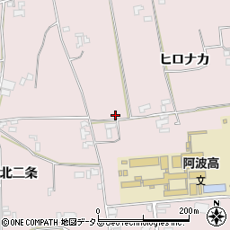 徳島県阿波市吉野町柿原ヒロナカ50周辺の地図