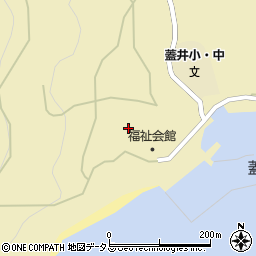 山口県下関市蓋井島105周辺の地図