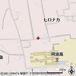 徳島県阿波市吉野町柿原ヒロナカ78周辺の地図