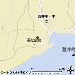 山口県下関市蓋井島97周辺の地図