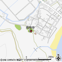 長泉寺周辺の地図