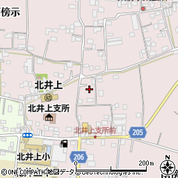 徳島県徳島市国府町西黒田南傍示255周辺の地図