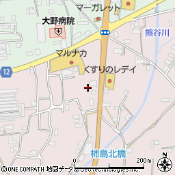 徳島県阿波市吉野町柿原原68周辺の地図