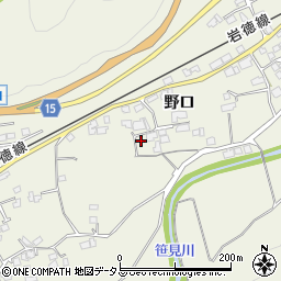山口県岩国市玖珂町1234周辺の地図