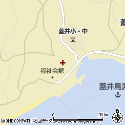 山口県下関市蓋井島119周辺の地図