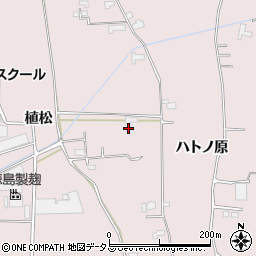 徳島県阿波市吉野町柿原植松113周辺の地図