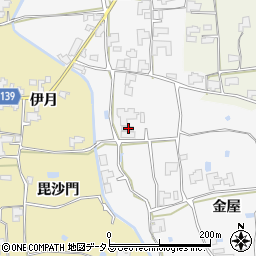 徳島県阿波市土成町水田金屋30周辺の地図