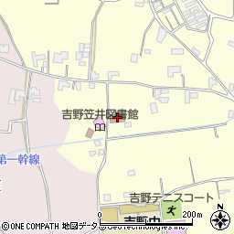 笠井福祉センター周辺の地図